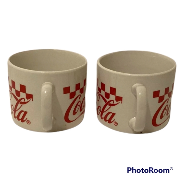 Vintage Coca Cola Collectibles Coffe Mug Set of 2 - Picture 6 of 7
